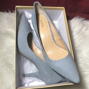 Dusty blue Michael Kors heels. Size 10